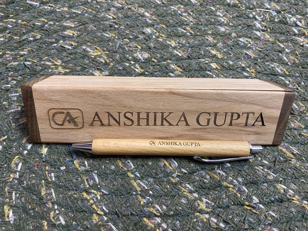 Personalized Wooden Desk Name Plate Custom Desk Wedge Name Etsy