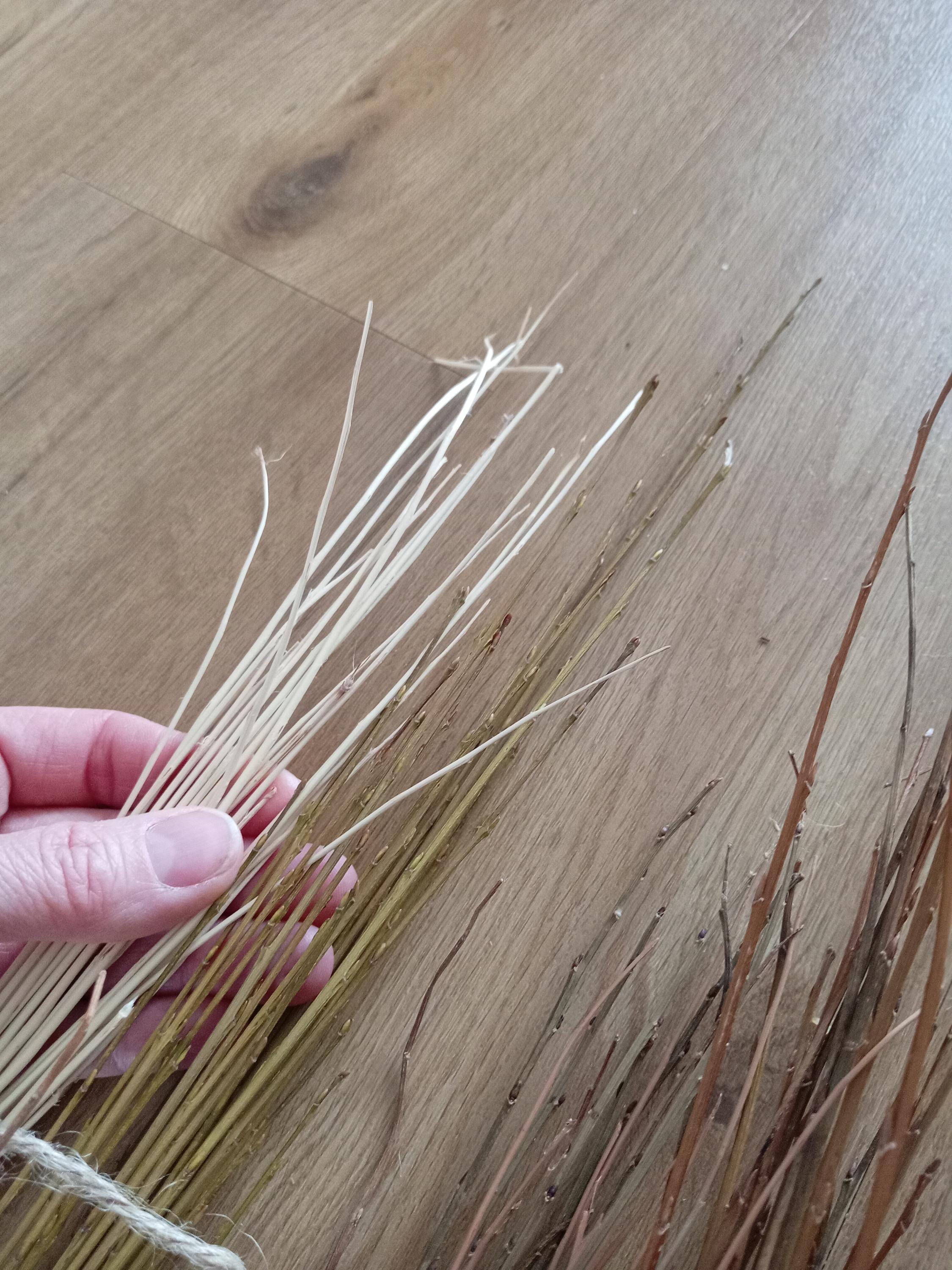 Willow Rods Splints Straight Willow Rods for Weaving and Crafts. Natural Brown, Buff or ...