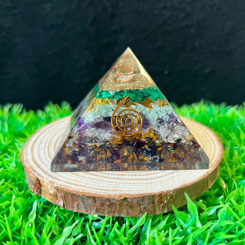Customer Pyramid Chart Orgonite Pyramid Money - Etsy