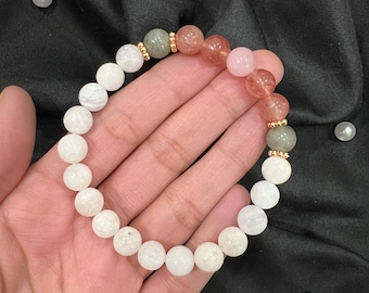 Pregnancy & Fertility Beaded Bracelet, Pregnancy Gift, Mom-to-Be Bracelet, Handmade Jewelry, Fertility Accessory, Gift for Expecting Moms