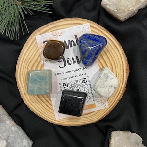 Evil Eye Protection Crystals Set, Mal de Ojo Crystals, Energy Cleansing, Protection Crystals, Natural Gemstones, Evil Eye Talisman, Gift