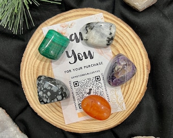 Menopause Crystals Set for Hormone Balancing & Menopause Relief, Healing Crystals, Emotional Support, Stress Relief, Self Care Kit, Gift