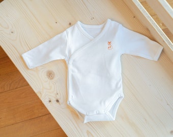 Body bébé - Manches Longues - 100% coton Bio GOTS