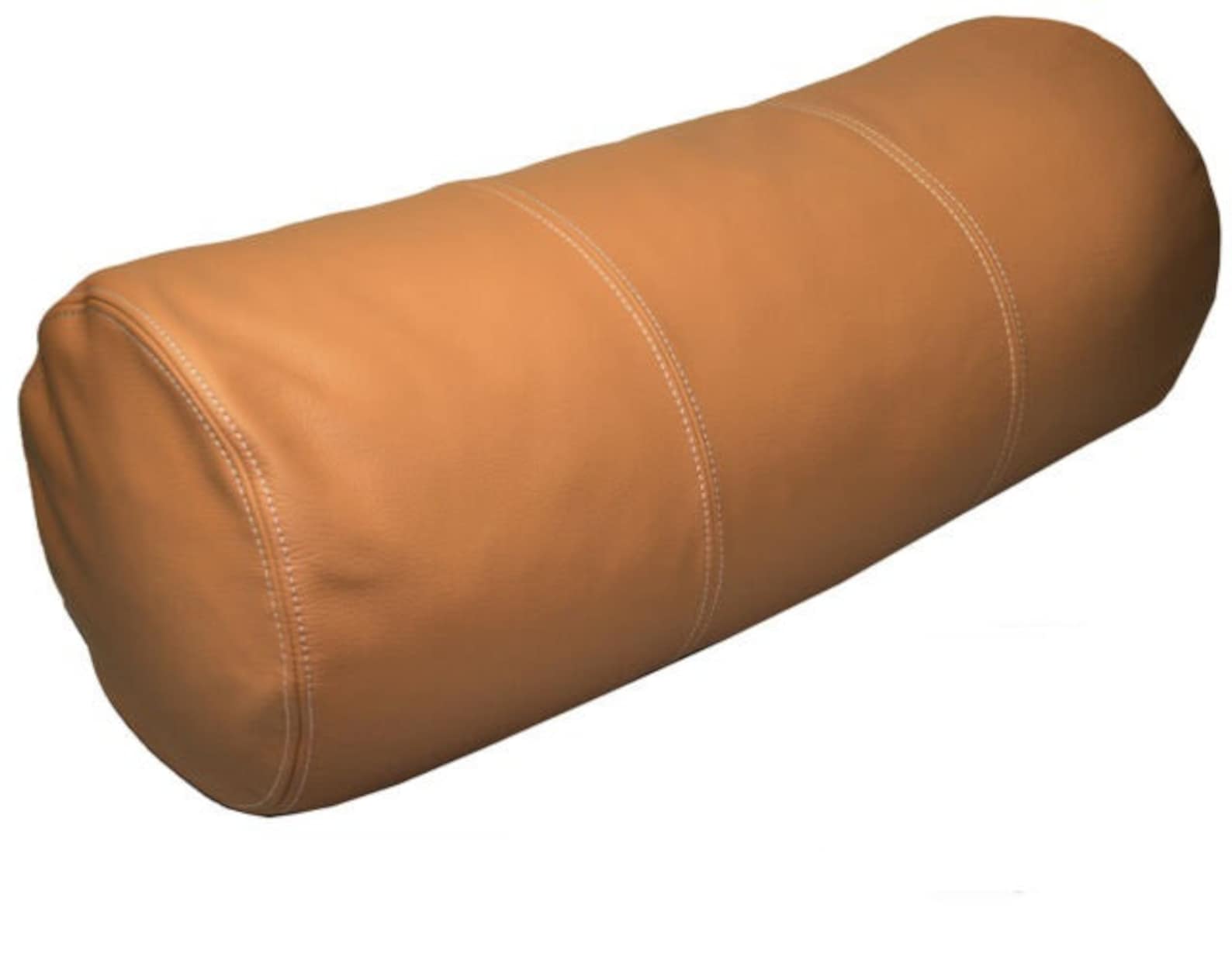 Leather Bolster Cover Pillow Cushion Yoga Neck Roll Case Etsy New Zealand