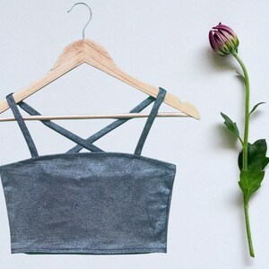 Women Pdf Crop Tube Bandeau Top Sewing Pattern | UK Size 4 - 16| US Size 0 - 12 | Instant ...