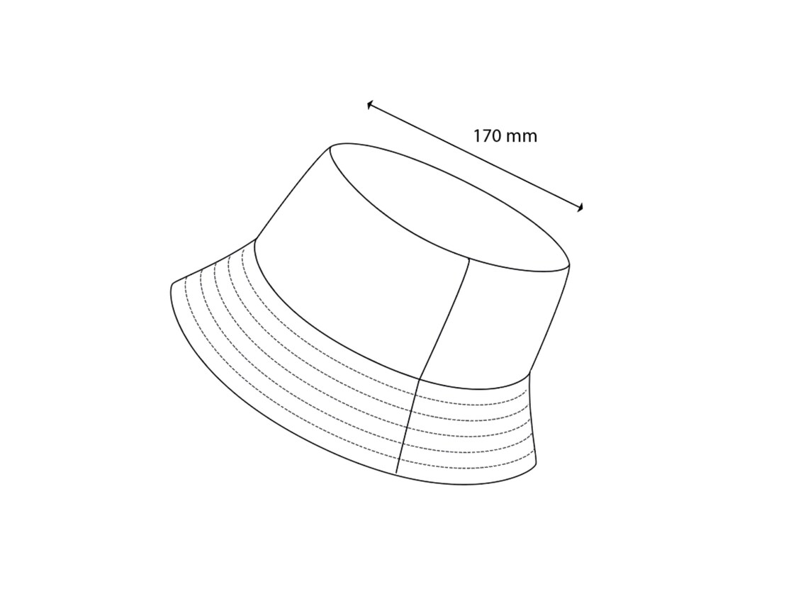 Pdf Bucket Hat Sewing Pattern Women Adult Instant Download Print at Home A4, US Letter (Download