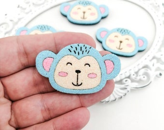 Personnalisé Singe Nom Badge Kids T-shirt Garçons Animal Haut Fille T-shirts Personnalisé Singe Nom Badge Kids T-shirt Garçons Animal Haut Fille T-shirts