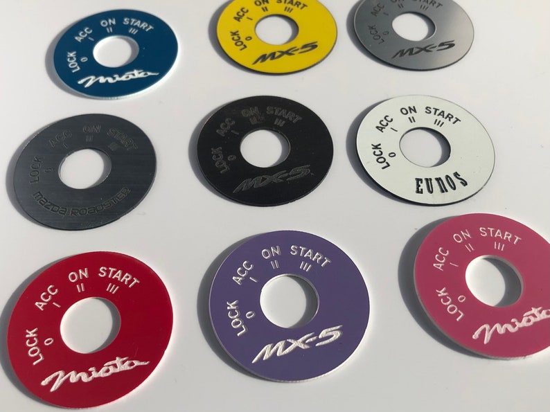 MX5 MK1 NA & MK2 NB Ignition Barrel Cover Various Colours Etsy