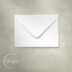 White Envelopes, C5, 7x 5 and A6