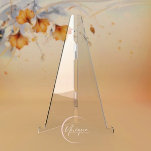 Large Acrylic Stand for wedding signs, A1 and A2