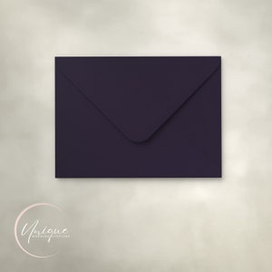 Purple, Envelopes, C5, 7x 5 and A6