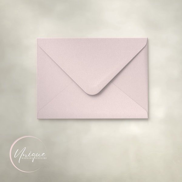 Blush Pink Envelopes, C5, 7x 5 and A6