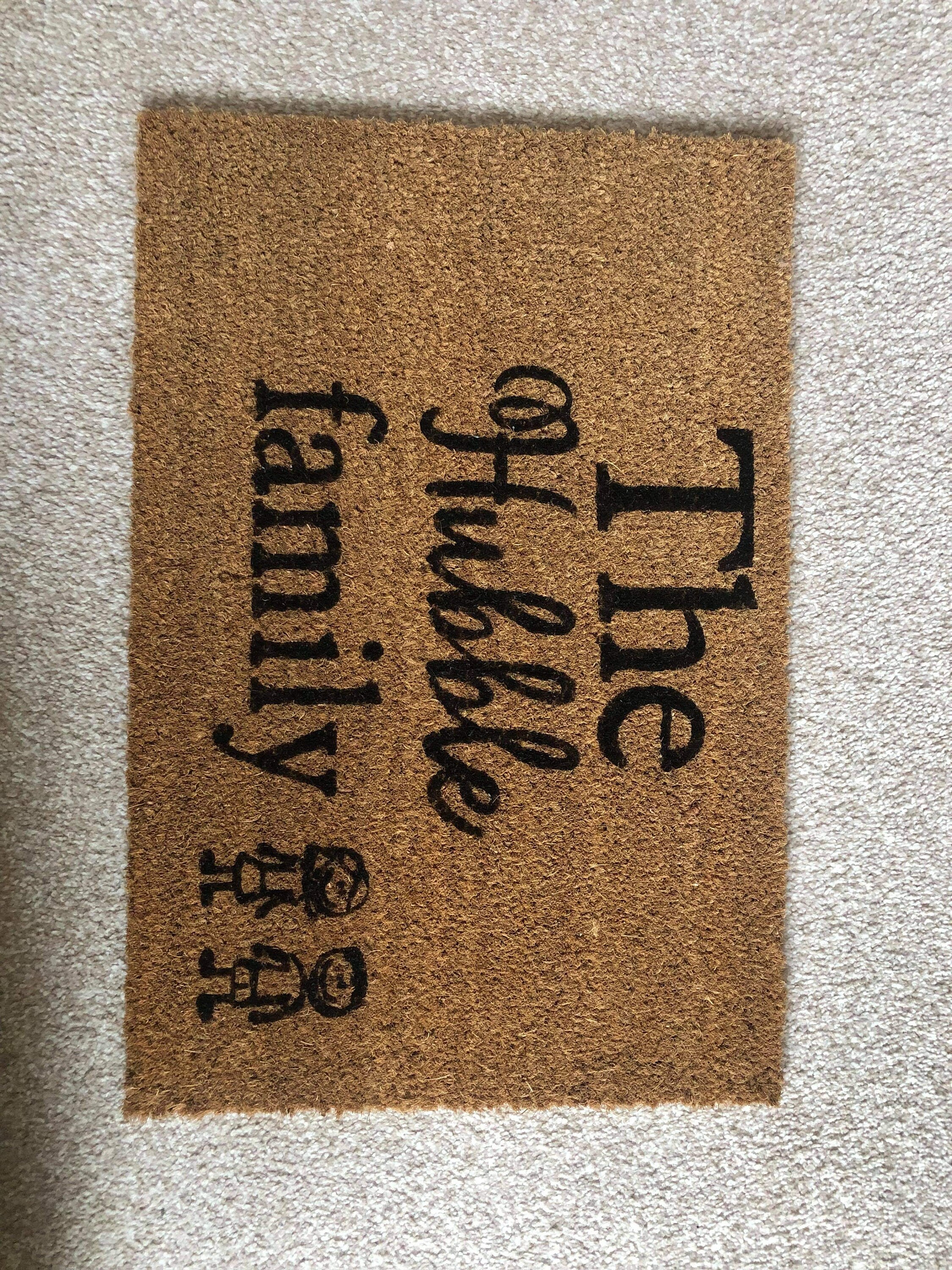 Custom Door Mat Personalised Door Mat Personalised Doormat New Etsy UK