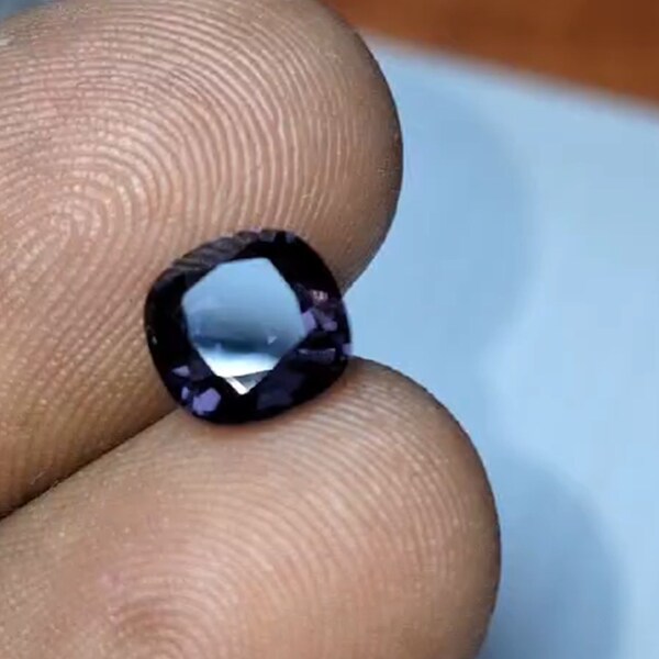 Violet Spinel – 1.77 carat | Deep Violet  Color | Natural Unheated  Untreated Gemstone - Fair Trade Gem Sri Lanka