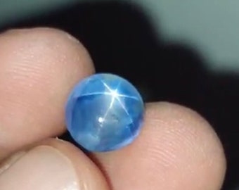 Star  Blue Sapphire 6.50 Carat | Natural Gemstone | Valuable Gem | Straight from Our Village to Your Collection - Sri Lanka