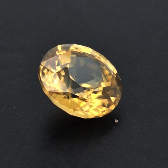 3.77 Ct Yellow Zircon # Natural Gemstone # Beautiful Luster 3.77 Ct Yellow Zircon # Natural Gemstone # Beautiful Luster
