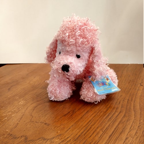 webkinz pink poodle plush