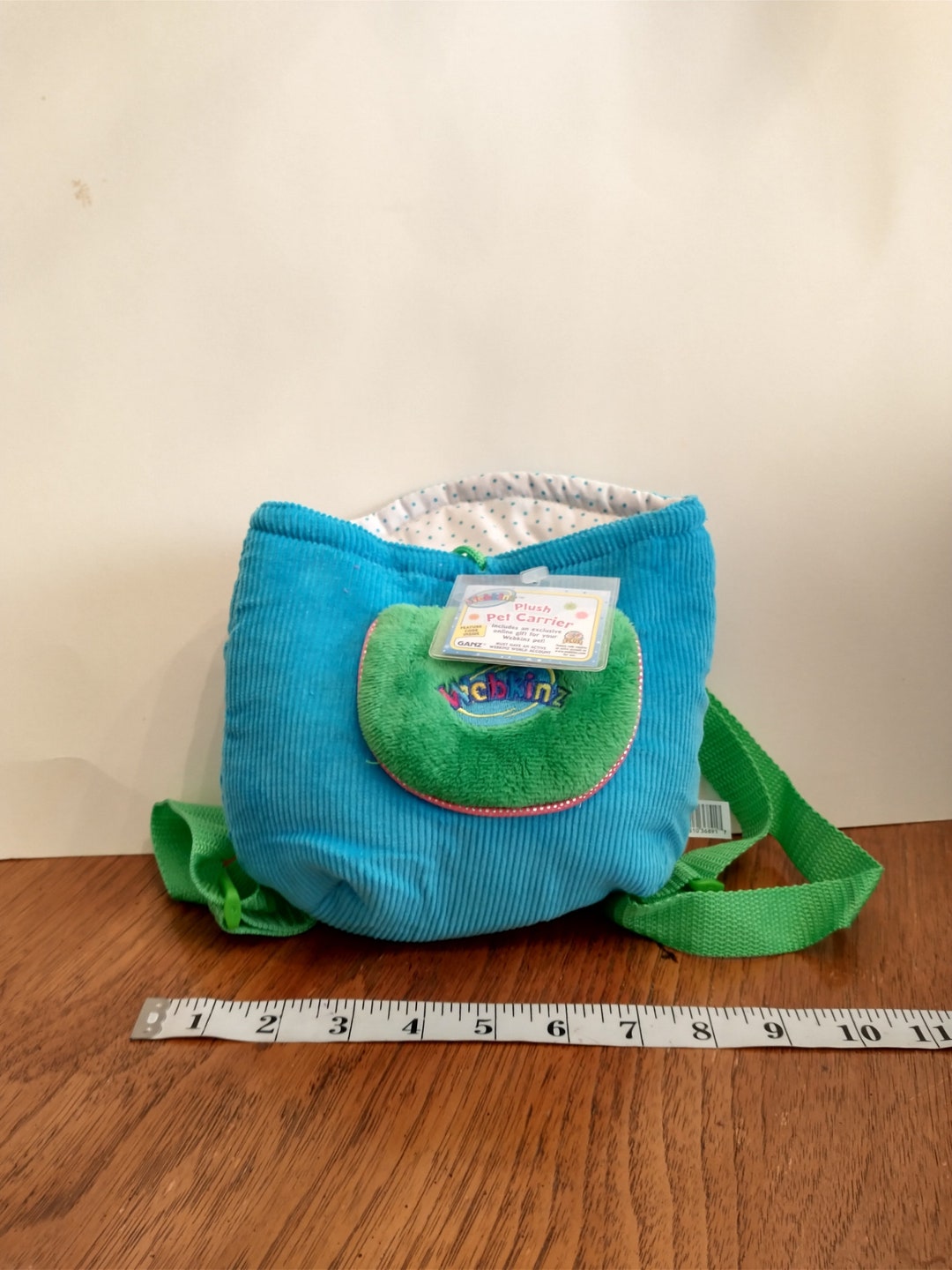 kinz Pet Carrier Turquoise Knapsack Brand New With Sealed Feature