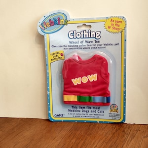 Webkinz Wheel Of Wow Tee Brand New With Feature Code