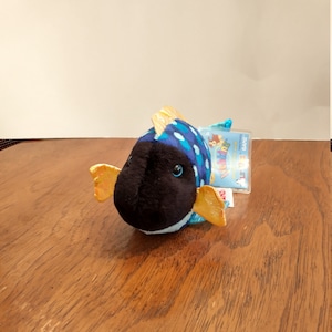 Webkinz Lil&#39;Kinz BLUE TRIGGERFISH HS 526/ Brand New With Sealed Code