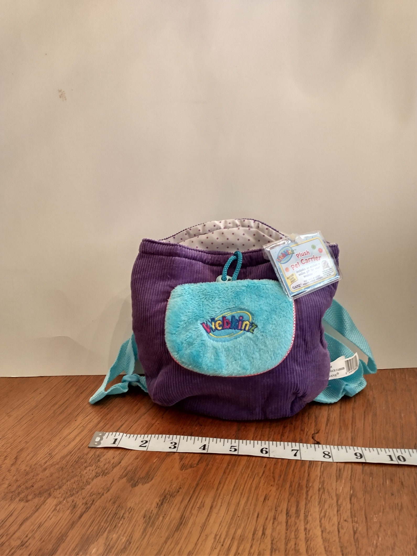 Webkin Pet Carrier Purple Knapsack Brand New With Sealed Feature Code Etsy