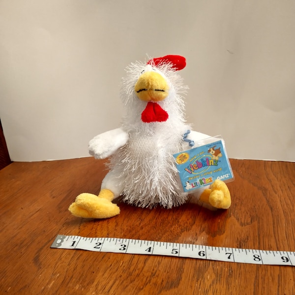 Webkinz Lil'Kinz Chicken HS 205 // Nuevo con código sellado
