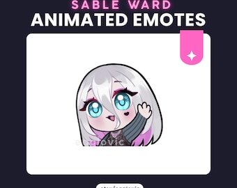 ANIMATED Sable Ward Hi Emote | Dead By Daylight Emote Twitch, Discord Killer Survivor