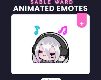 ANIMATED Sable Ward Jam Emote | Dead By Daylight Emote Twitch, Discord Killer Survivor