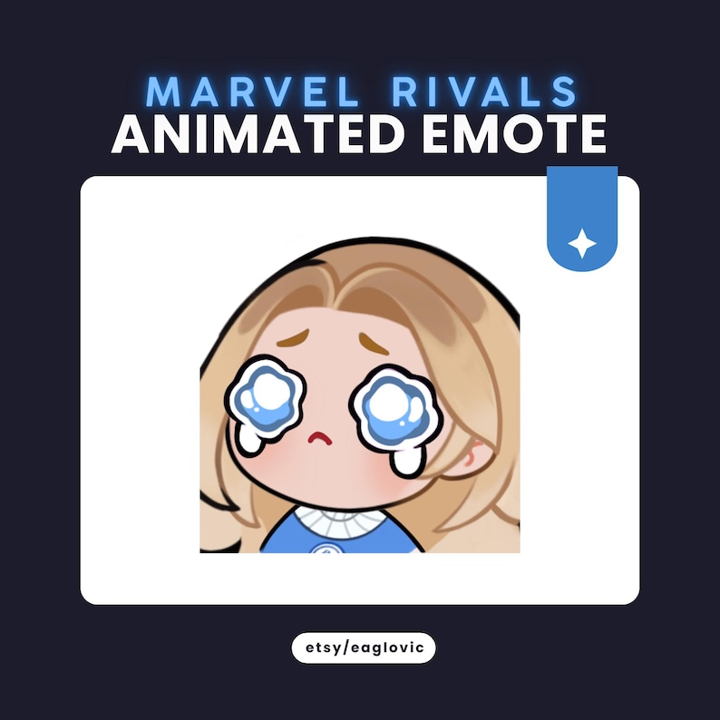 Animated Marvel Rivals Cry Emote Twitch Discord Kick - Etsy