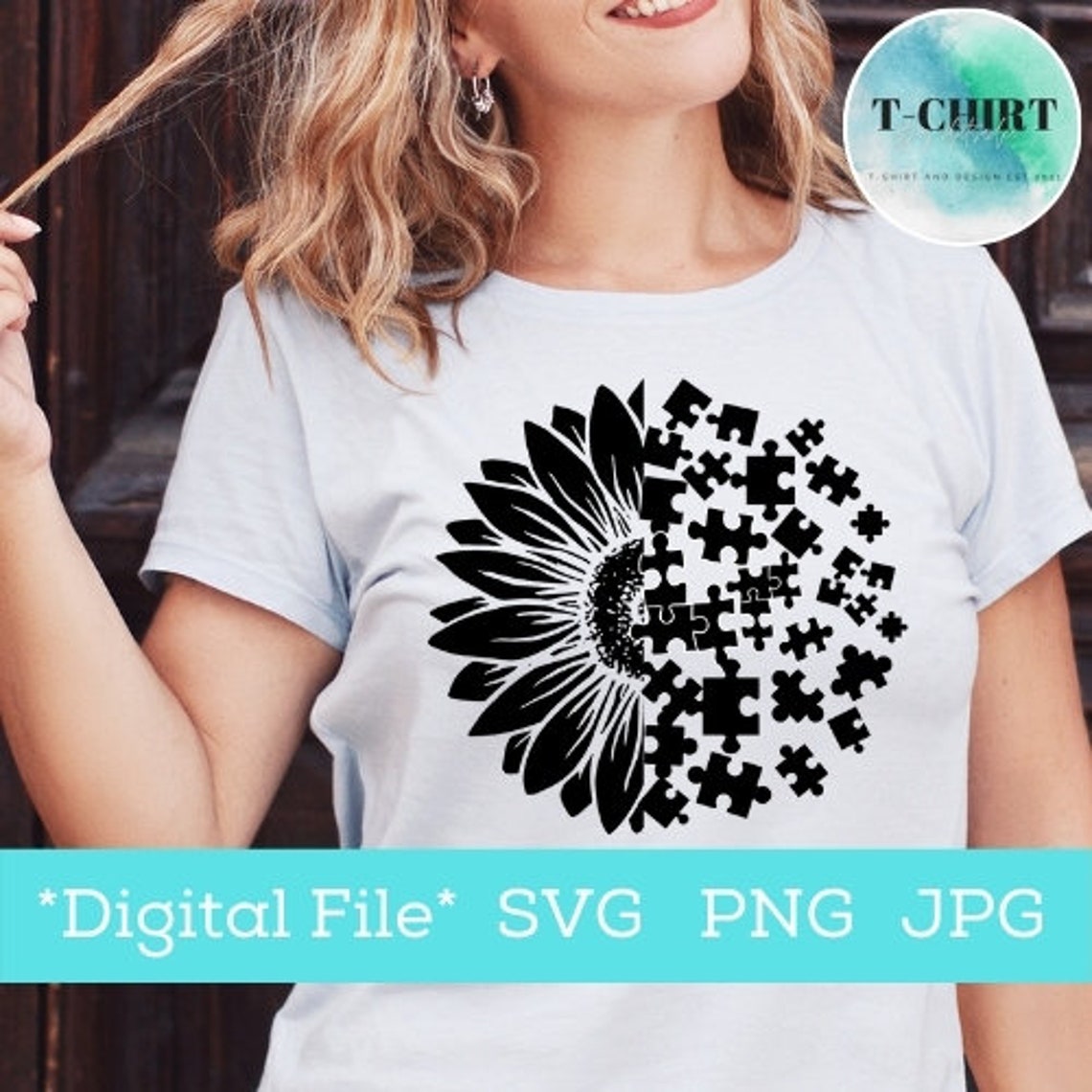 Free Free Sunflower Autism Svg 377 SVG PNG EPS DXF File