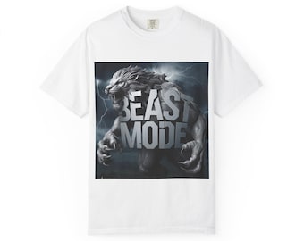 Beast Mode Unisex T-Shirt, Motivational Fitness Tee, Workout Apparel, Gym Shirt, Gift for Fitness Enthusiasts