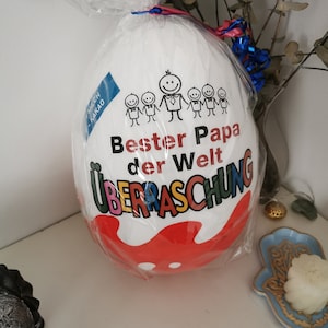 XXL Überraschungsei Geschenk Valentinstag Weihnachten Vatertag