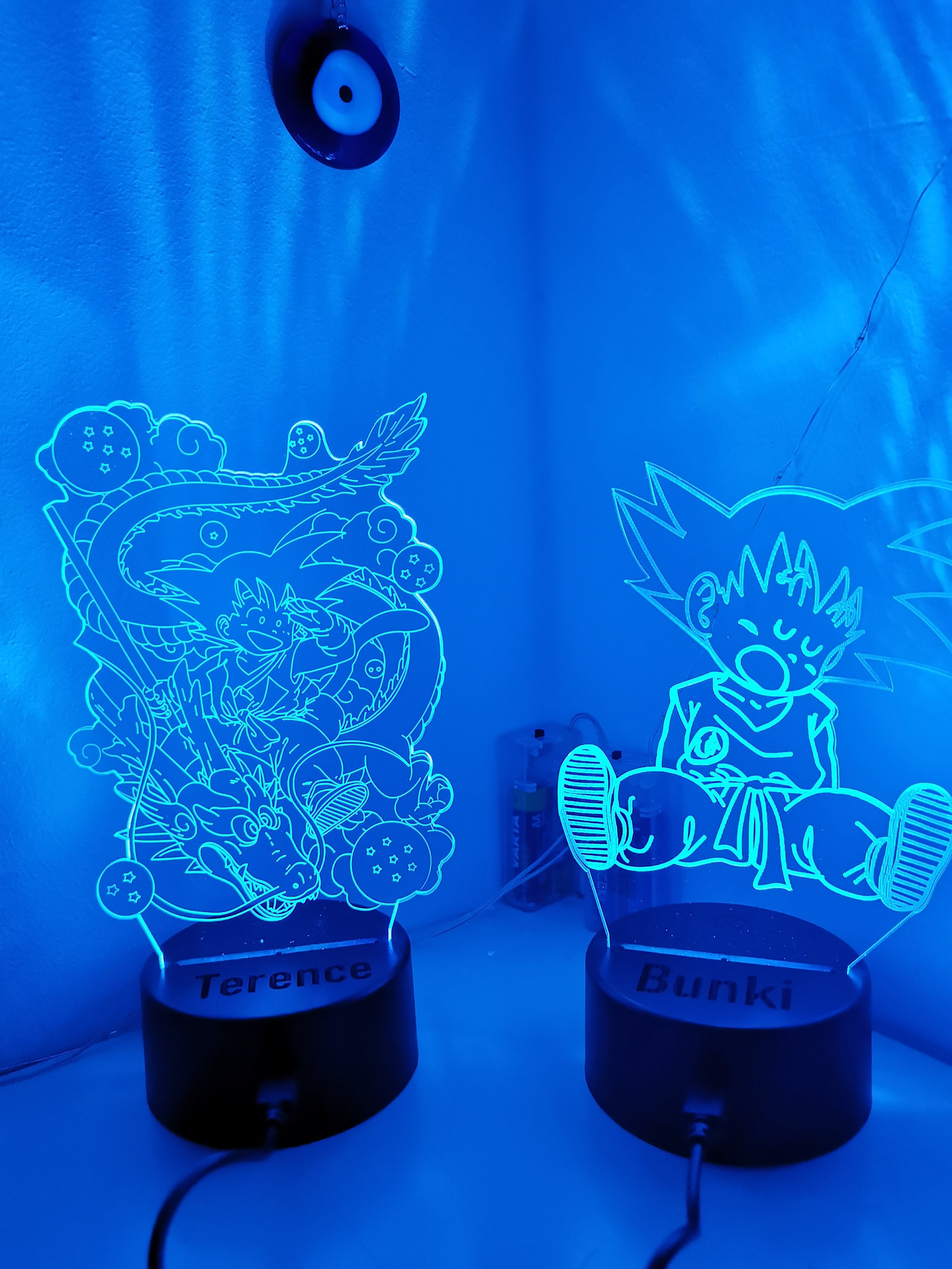 Lampe Maître Roshi Personnalisée - Veilleuse Maître Roshi - Lampe Dragon  Ball Z Personnalisée