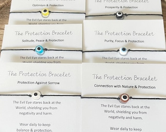 The Evil Eye Bracelet Women, Evil Eye Jewelry for Men Women, Evil Eye Bracelet, Mal De Ojo Bracelet Friendship Bracelet, Protection Bracelet