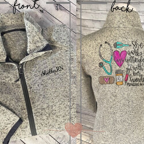 branded healthcare jackets