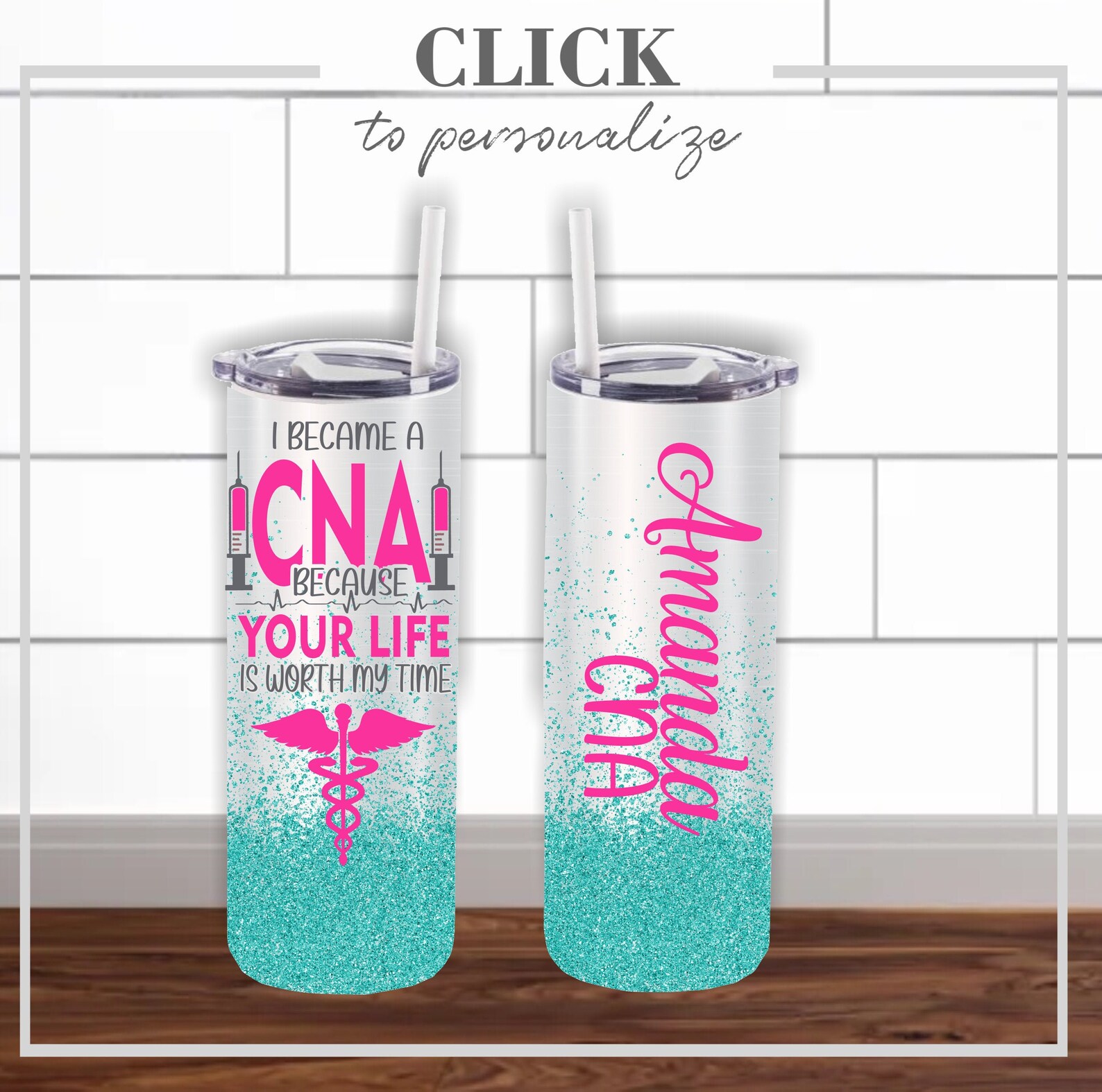 CNA Week Gift Nurse Tumbler Stainless Steel Tumbler Etsy