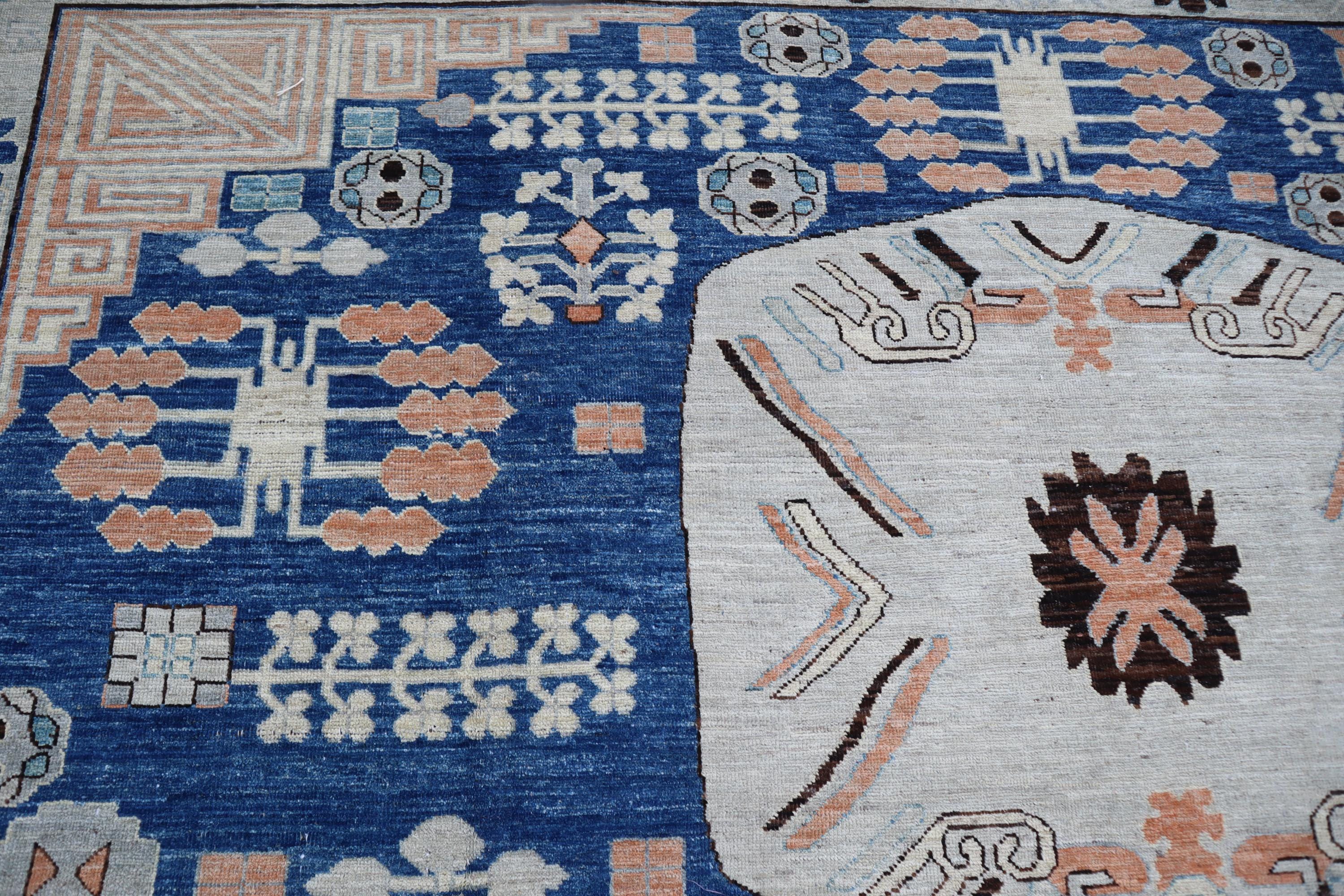 15 x 21フィートの特大ラグ、アフガニスタンの手作りウールラグ