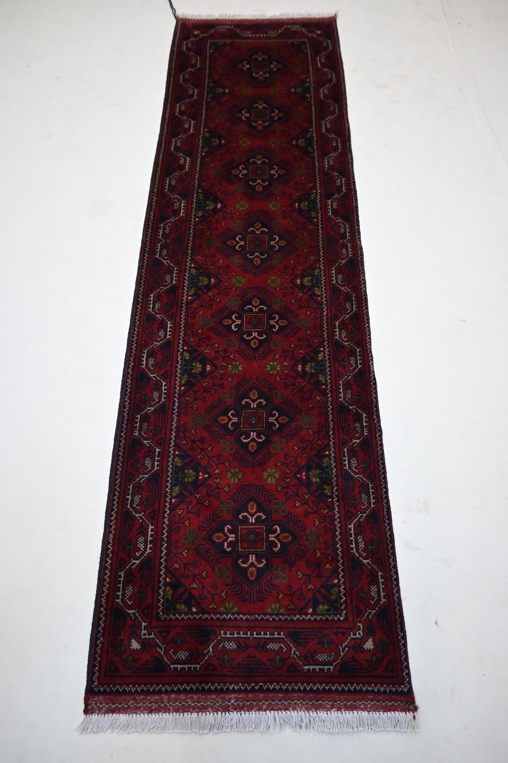 1990s Rug▪️196×81cm　ランナー　廊下敷き　絨毯　ヴィンテージ Vintage Carpet 1990 - Etsy