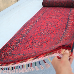 One Of a Kind Long Runner 3x20 Ft/ Fine Quality Bokhara Hallway Rug / 20 Feet Long Turkish Style Runner/ 600x80 cm Handmade Bohemian Runner