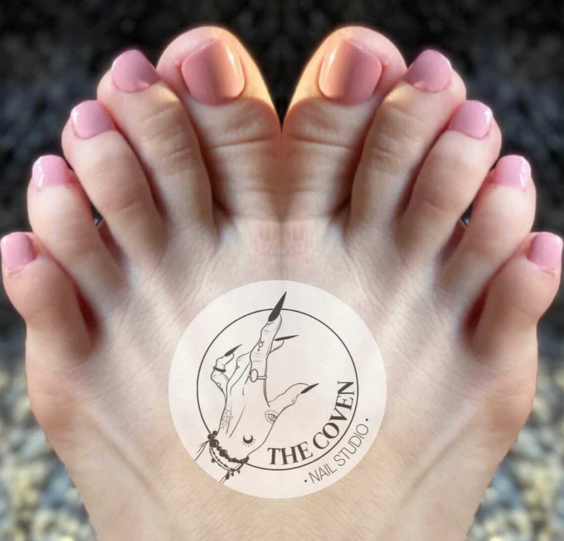 Press on Toenails 24 Piece Set No Need to Measure False Etsy