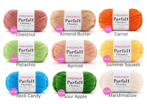 Premier Yarns Parfait® XL Chunky Yarn - Key Lime - Ben Franklin Online Premier Yarns Parfait® XL Chunky Yarn - Key Lime - Ben Franklin Online