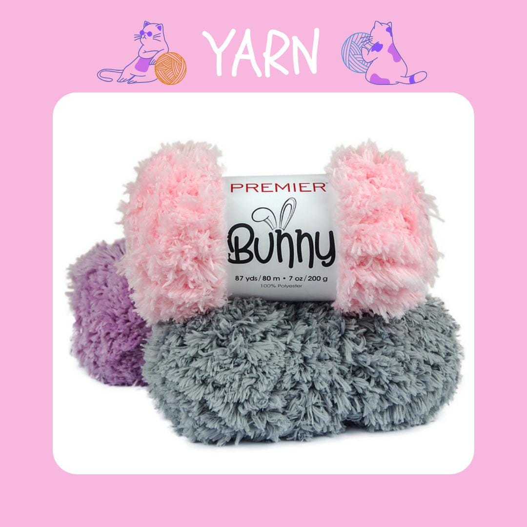 Real Rabbit Fur Yarn Jumbo Plush Faux Fur Yarn: Premier Bunny Amigurumi - 200g - Etsy