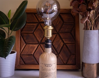 Badewannen-Gin-Wiederverwendungslicht, schrullige Gin-Lichtflaschen, Gin-Dekorgeschenk, Hochzeit-Tischdekoration, perfekte Stimmungsbeleuchtung, Flaschenlicht