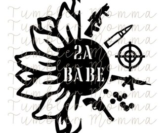 Download Flower Gun Svg Etsy