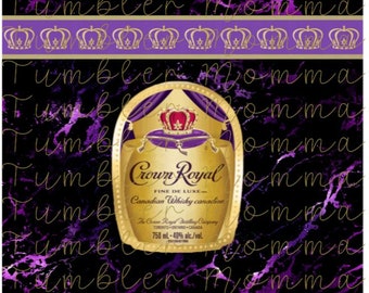 Crown Royal Whisky Etsy