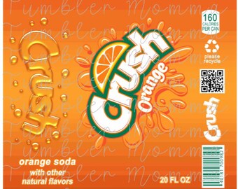 Orange Crush Logo Etsy