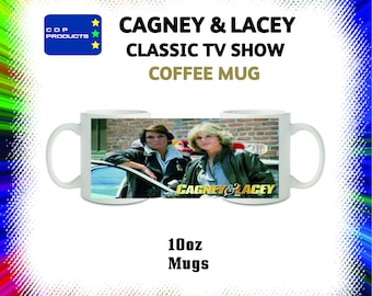 Cagney and Lacey Retro programme Ceramic Mug 10oz