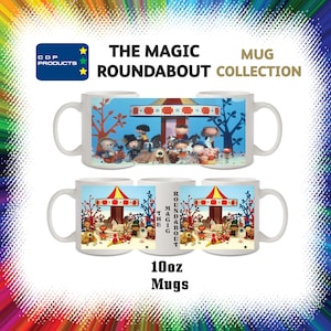 The Magic Roundabout Retro tv show Ceramic mug (2 designs)