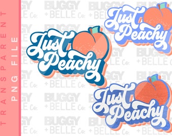 Solo Peachy TRE file PNG inclusi, file di trasferimento di serigrafia