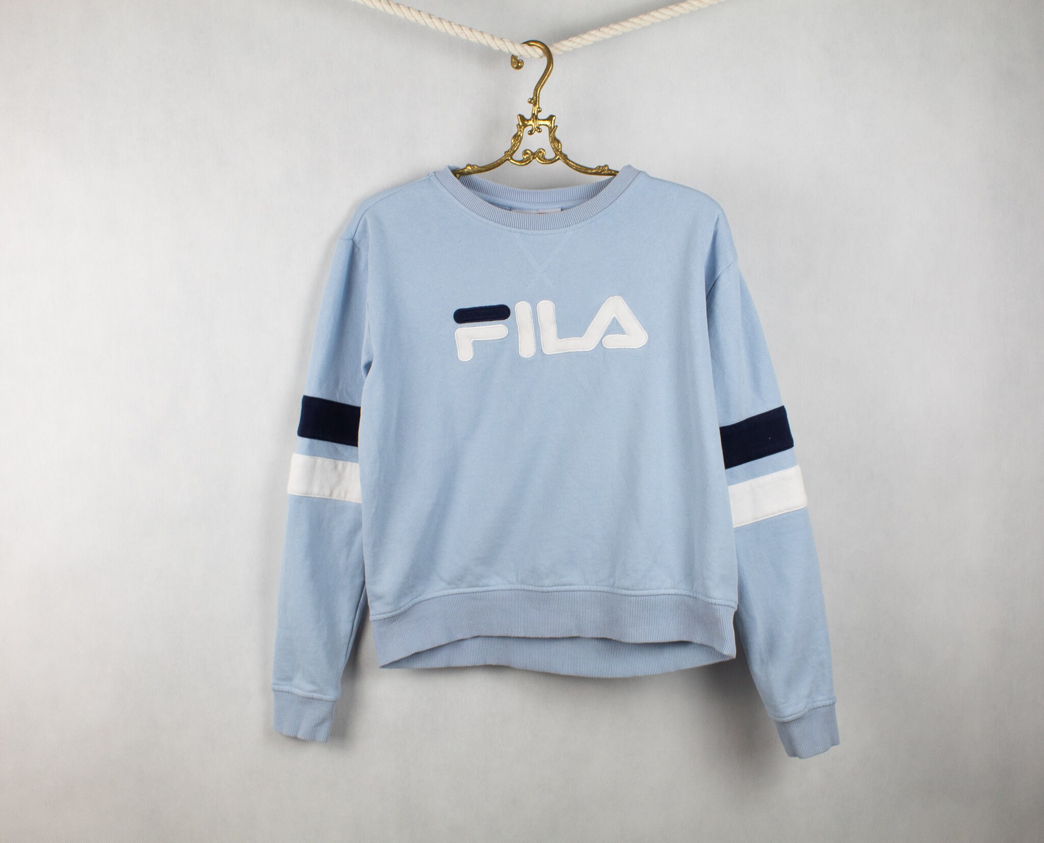 blue fila jumper